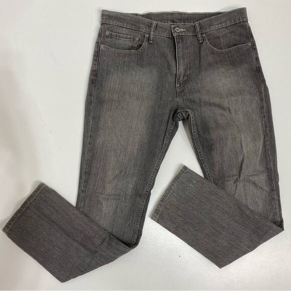 Levi’s Faded Gray Skinny Jeans 36x42 - Picture 1 of 10